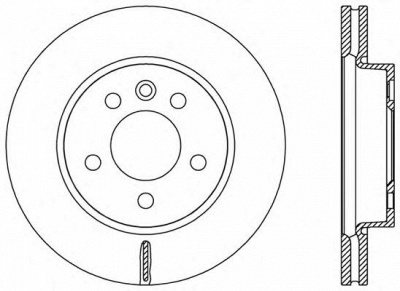 OPEN PARTS bda259020 -  Тормозной диск